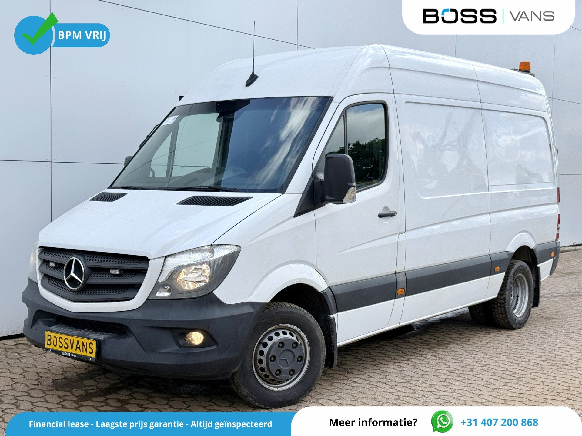Mercedes-Benz Sprinter 519 3.0 190PK V6 L2H2 Climate control, Achat, Entreprise, 2 places, Boîte manuelle