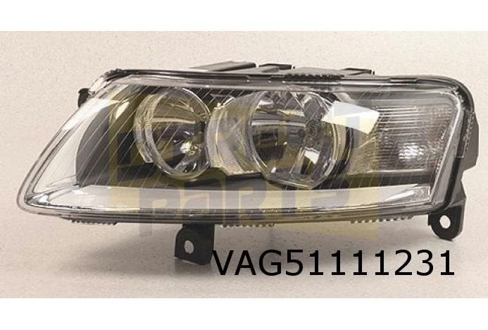 Audi A6 (1/19-) Koplamp Links ((halogeen)) Origineel! 4F0941, Neuf, -, -, Audi