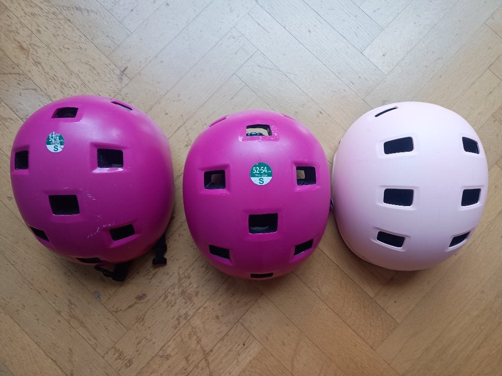 Casque enfant vélo 52-54 cm, Vélos & Vélomoteurs, Enlèvement, Comme neuf