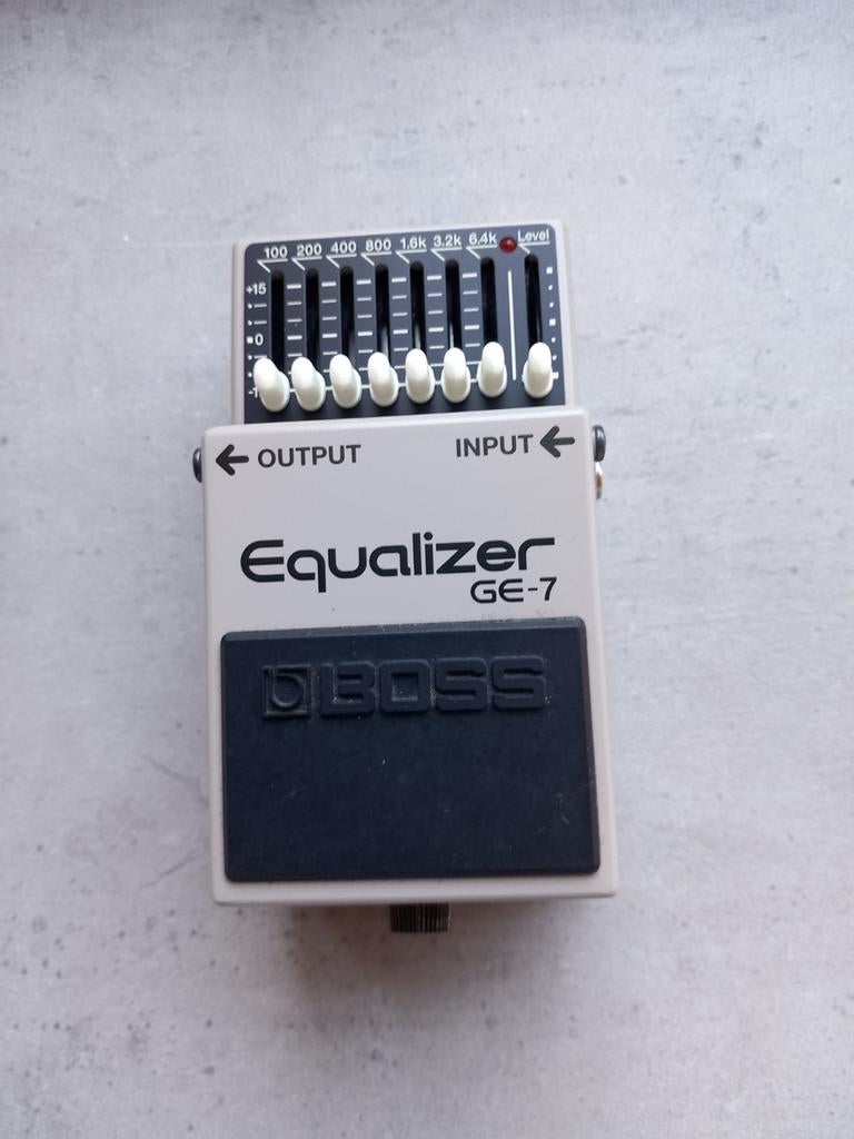 Boss GE-7 Equalizer pedal, Musique & Instruments, Effets, Enlèvement, Equalizer ou Égaliseur