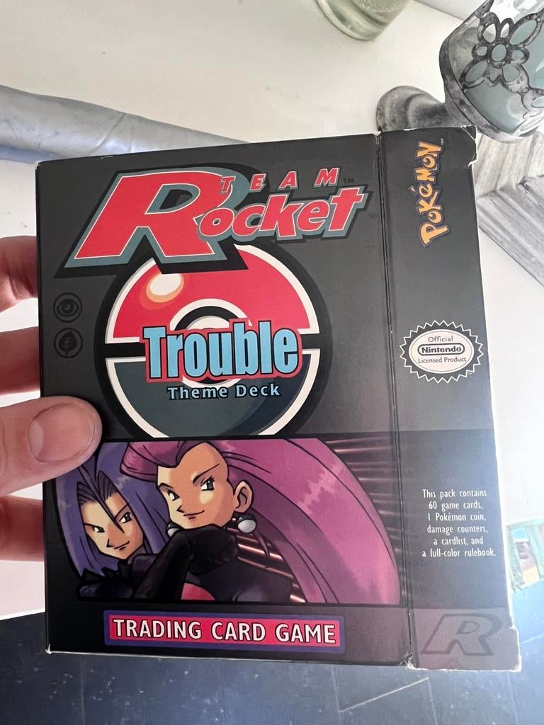Carte pokemon Team Rocket Trouble, Hobby & Loisirs créatifs, Enlèvement, Comme neuf