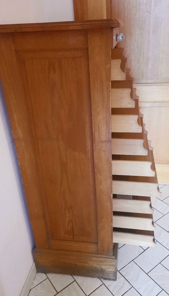Ancien meuble dit classeur a volet, Antiquités & Art, Enlèvement