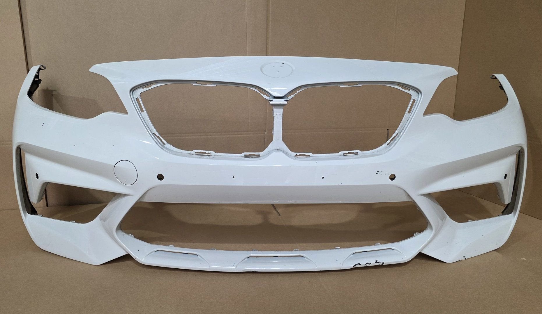 Voorbumper BMW 2 Serie M2 F87 FACELIFT COMPETITION ORGINEEL, -, Origine de la pièce connue, Utilisé, -