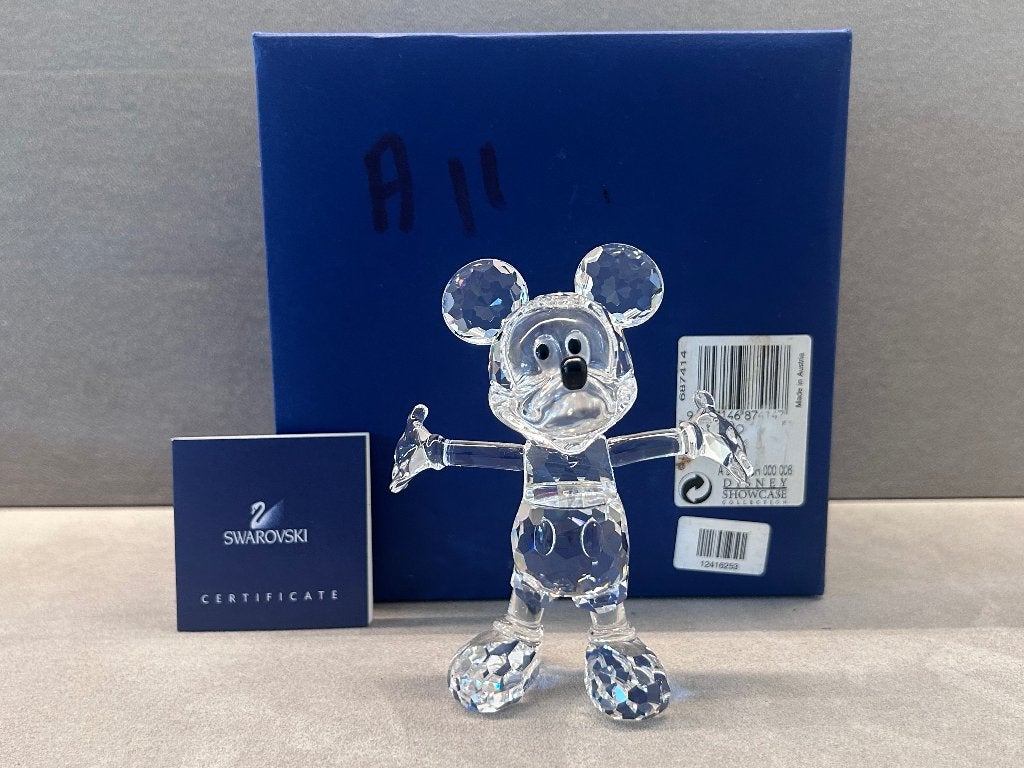 Swarovski Disney Mickey Mouse, Collections, Enlèvement ou Envoi, Neuf, Figurine