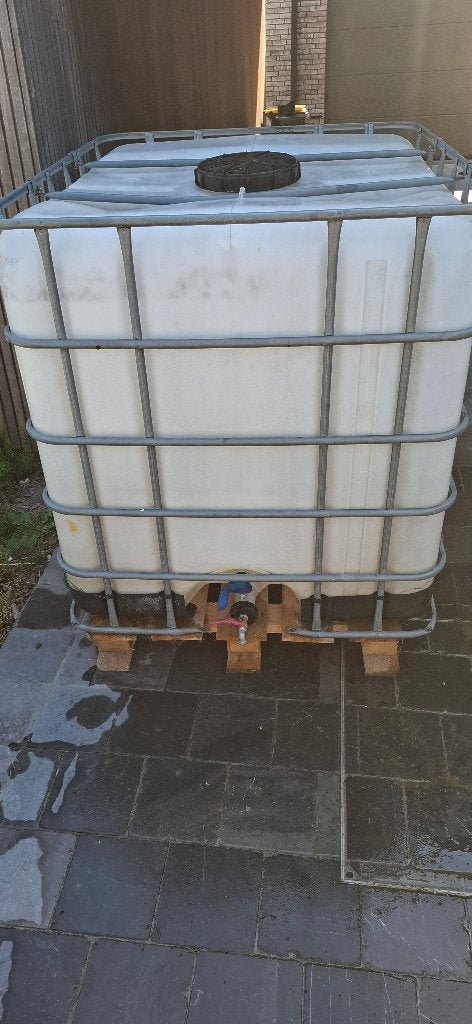 IBC vat, Tuin en Terras, Ophalen, Kunststof, Met kraantje, 150 liter of meer