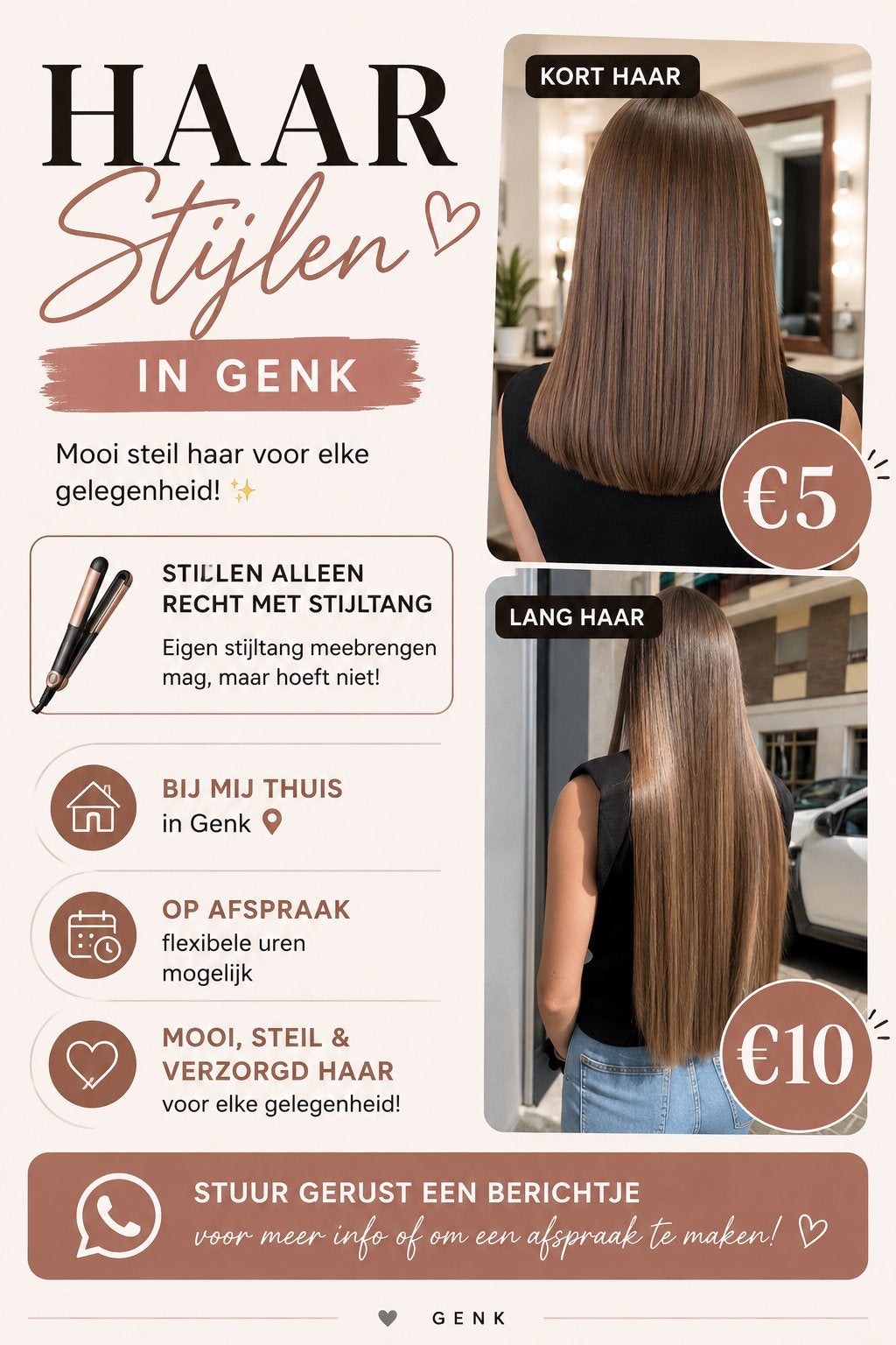 Haar stijlen in Genk, Bijoux, Sacs & Beauté, Beauté | Soins des cheveux, Enlèvement, Comme neuf
