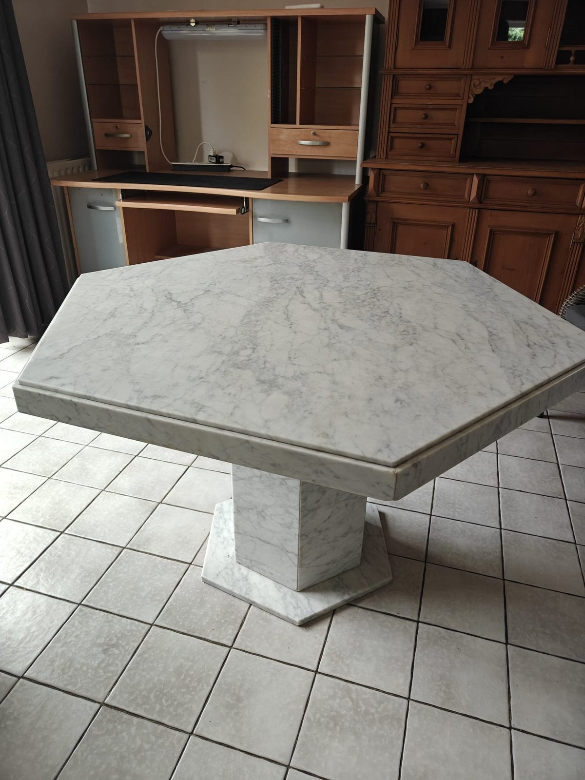 Tafel massief marmer - prachtig stuk!, Ophalen