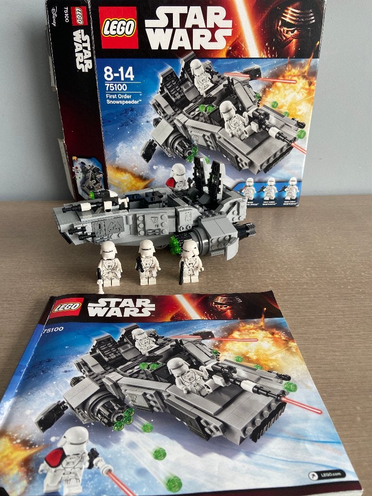 LEGO star wars 75100 first order snowspeeder, Enlèvement ou Envoi, Comme neuf, Autres marques