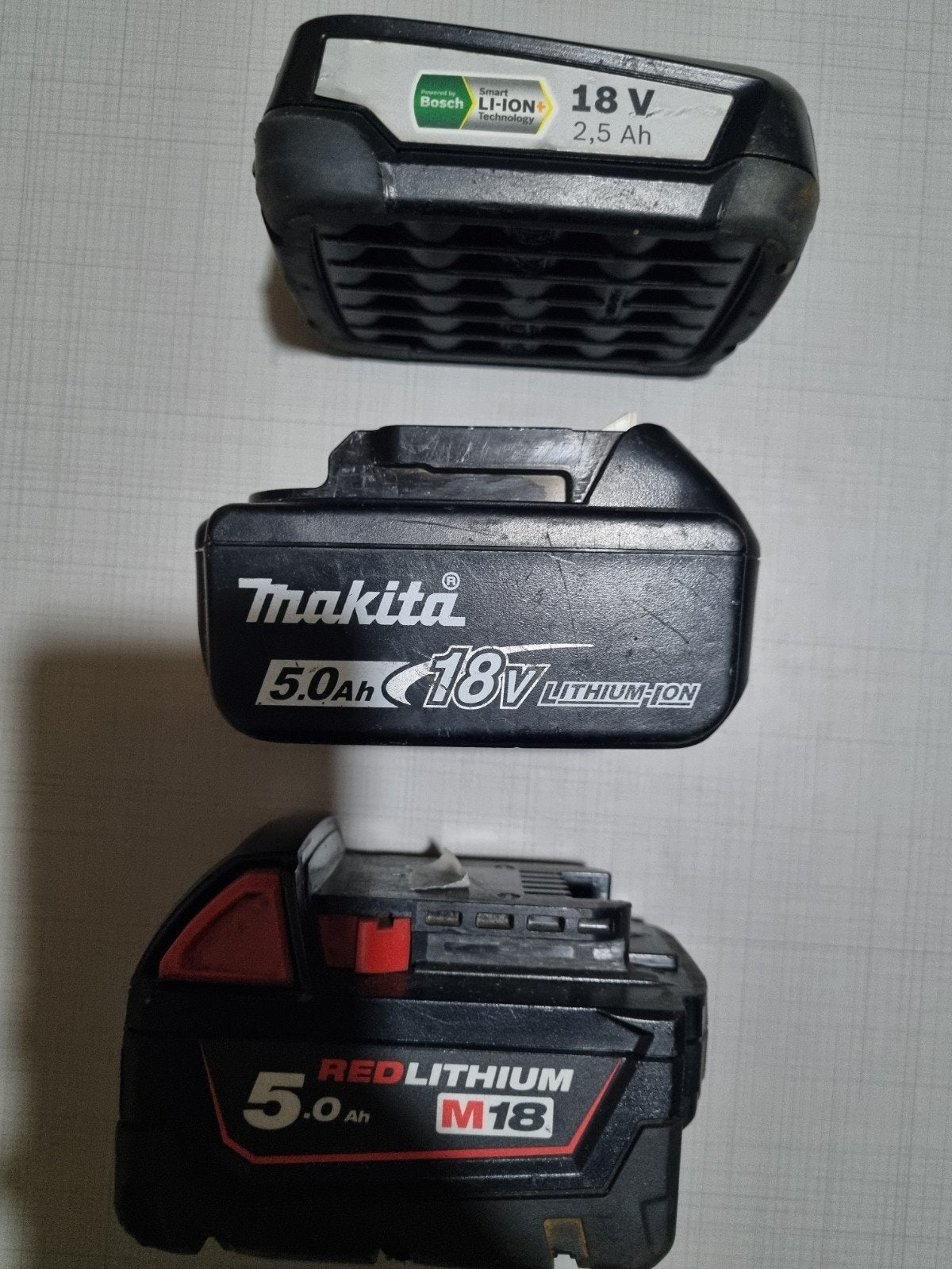 Milwaukee m18 Makita 18v Bosch 18v pour pièces