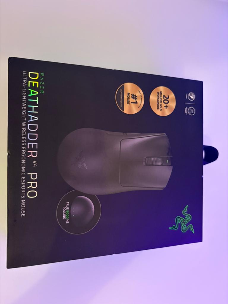Razer DEATHADDERv4 PRO *Black, Informatique & Logiciels, Souris, Neuf, Souris, Sans fil, Souris de gaming, Enlèvement