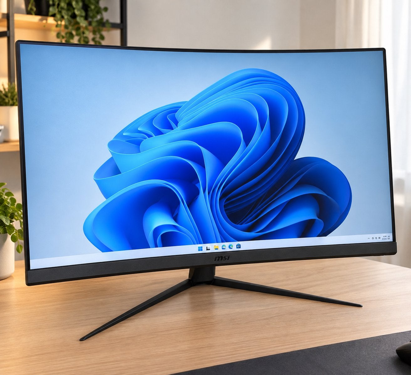 MSI Optix G27C7 - Moniteur de jeu incurvé de 27 pouces165 Hz, Gaming, HD, Comme neuf, Enlèvement