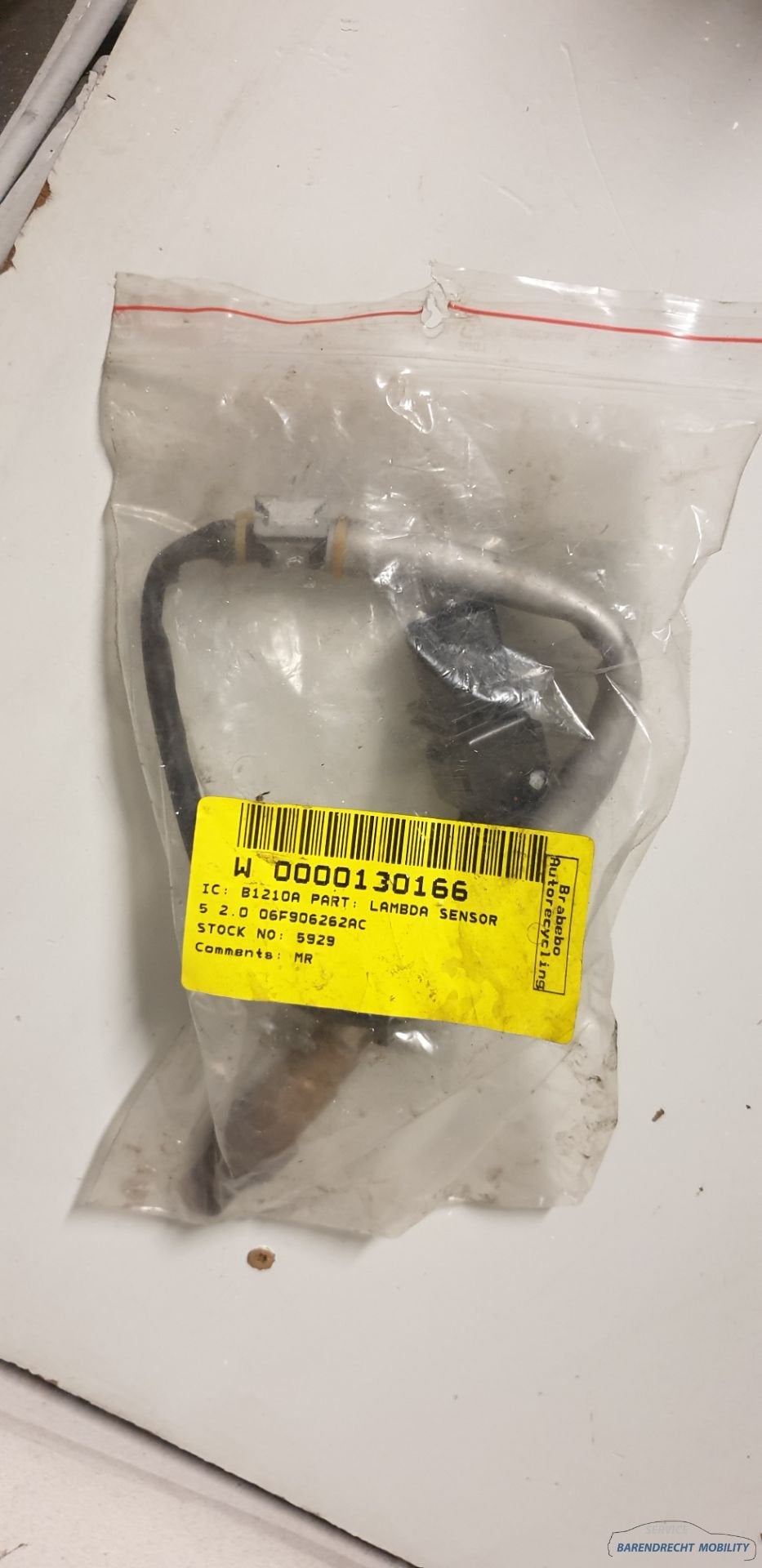 Sonde lambda VW Golf V 5 sonde lambda 2.0L occasion, tat soi, Volkswagen, Volkswagen AG, Vw@volkswagen.de, Utilisé