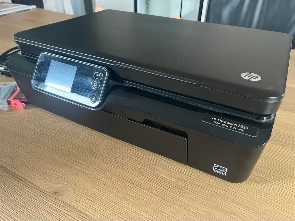 HP photosmart 5520 printer + scanner, Computers en Software, Ophalen, Zo goed als nieuw, Printer