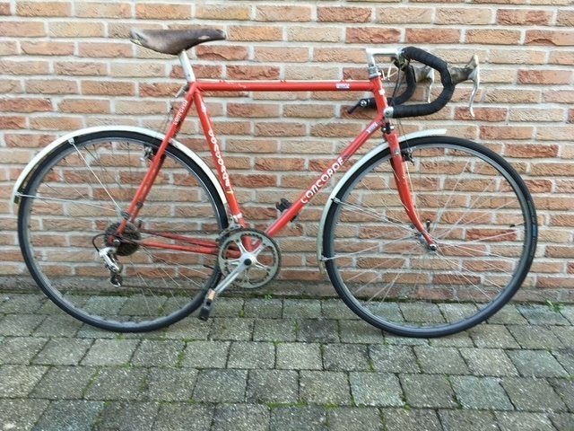 Retro fiets, Ophalen