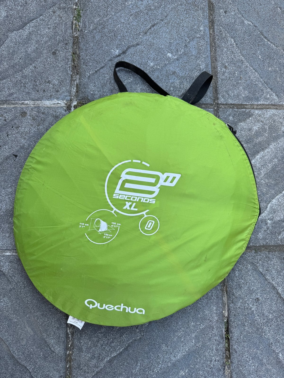 Quechua 2” seconds XL strandtent, Caravans en Kamperen, Tenten, Ophalen, Zo goed als nieuw