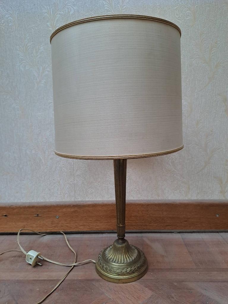Retro staanlamp, Ophalen of Verzenden, Gebruikt, Metaal, Minder dan 100 cm