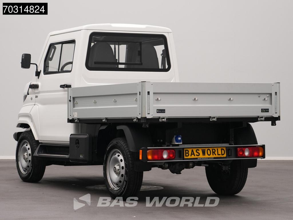 EVUM Motors aCar 4x4 Open Laadbak Pritsche 100% Elektrisch 2, Auto's, Bestelwagens en Lichte vracht, Stof, Wit, 1500 kg, 2 zetels