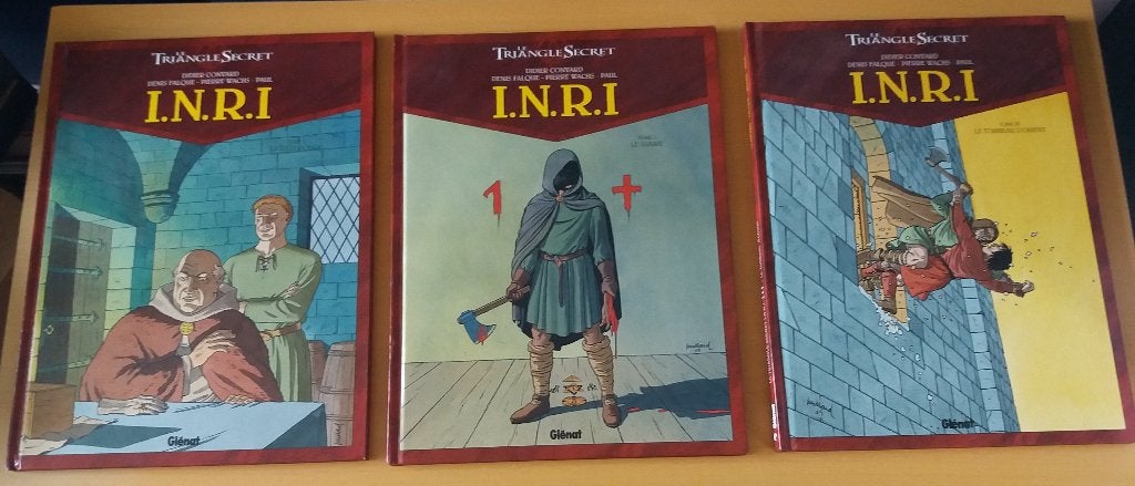 I.N.R.I, lot de 3 tomes EO (1 à 3) - Le Triangle Secret, Enlèvement