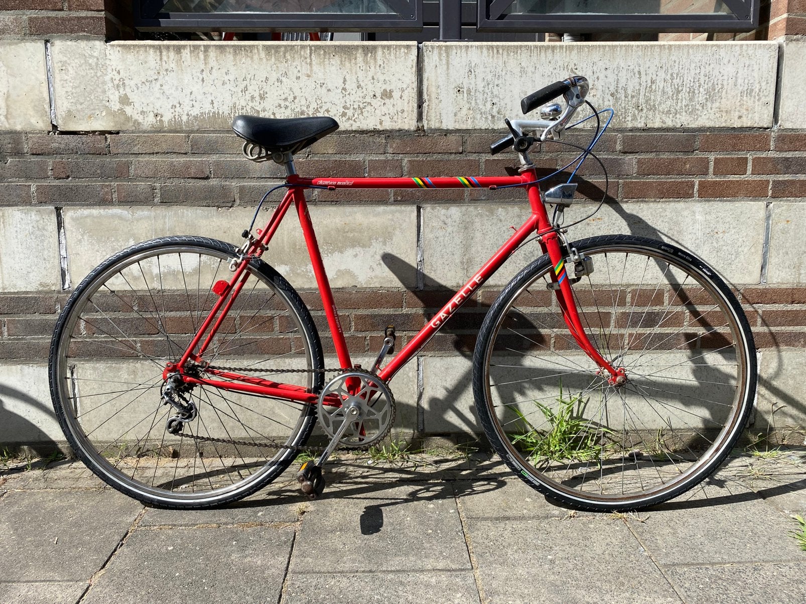 Gazelle Champion du monde AA Super Frame, Vélos & Vélomoteurs, 59 cm ou plus, Enlèvement, Frein sur jante, Années 60 ou plus récent