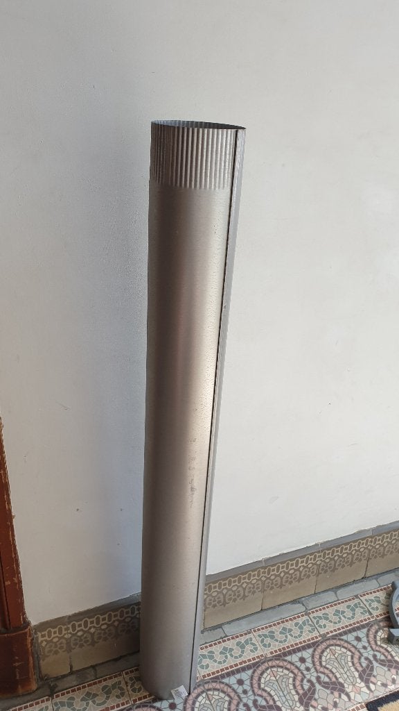 aluminium buis/afvoerbuis voor dampkap of gasbrander, Ophalen, Zo goed als nieuw, Aluminium, Overige typen