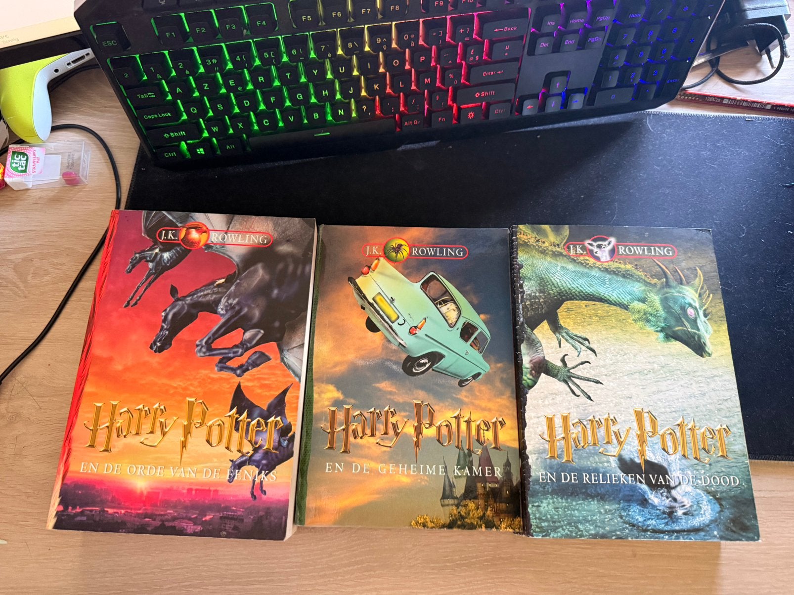 Harry potter boeken, Boeken, Ophalen of Verzenden, Zo goed als nieuw