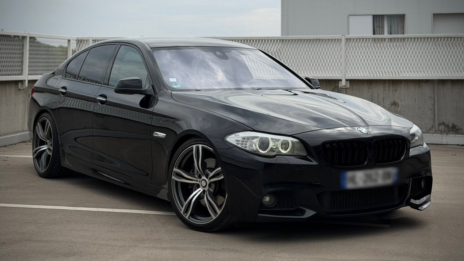 Bmw 530D F10 Pack M 258cv, Auto's, Automaat, Achterwielaandrijving, Beige, Zwart