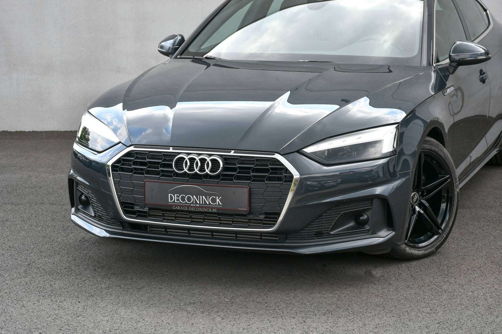 Audi A5 A5 2.0 TFSI *PANO & OPEN DAK*CARPLAY*CAMERA*ACC*LEDE, Autos, Cuir, Argent ou Gris, Achat, 110 kW