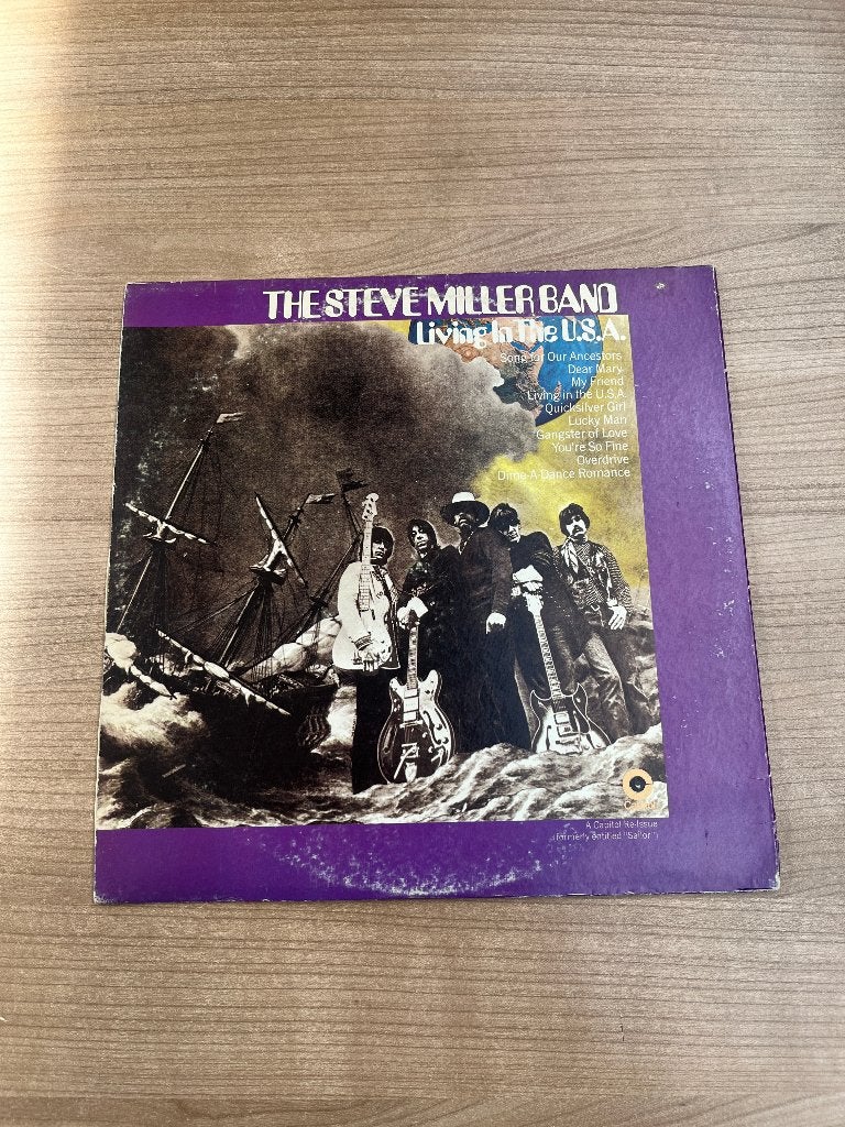 STEVE MILLER BAND - LIVING IN THE USA, Enlèvement ou Envoi, Utilisé, 1960 - 1969, Rock and Roll