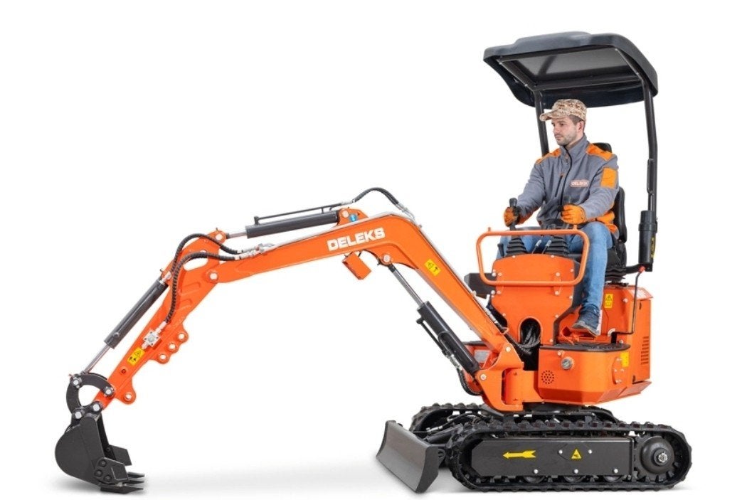 Graafmachine  huren, Ophalen, Graafmachine