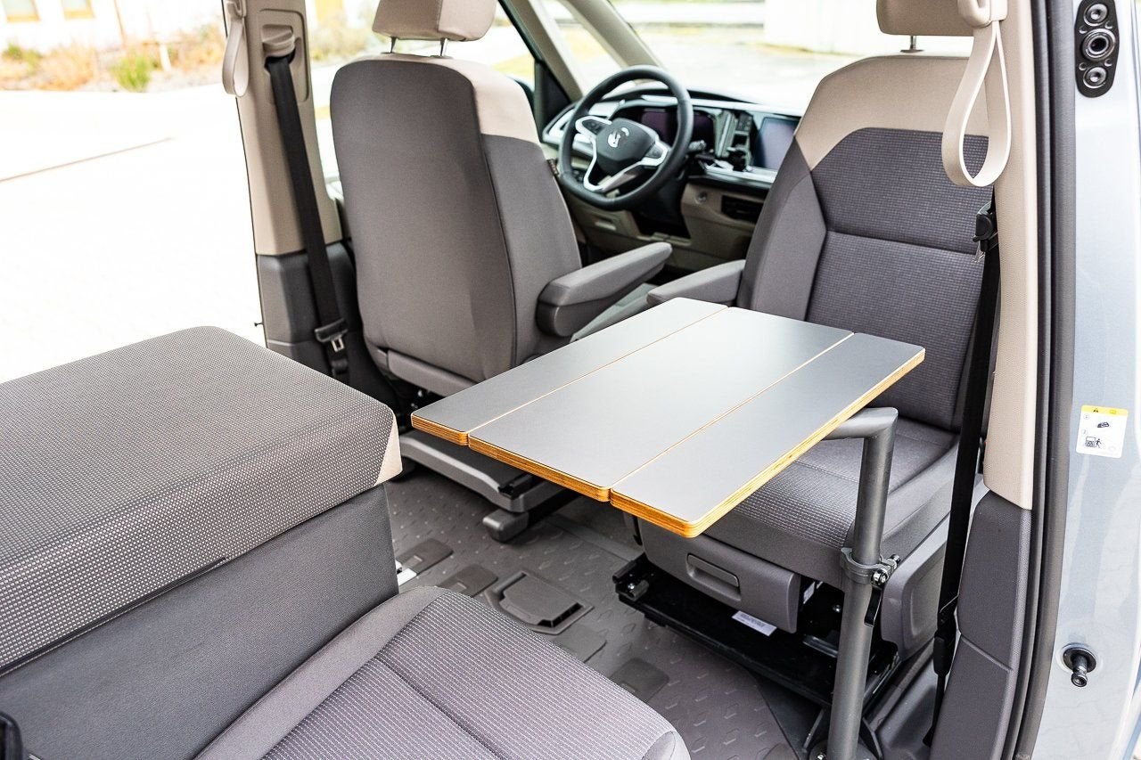 VW T7 Multivan California Beach Draaitafel in zit gedeelte, Caravans en Kamperen, Ophalen, -, -, Nieuw