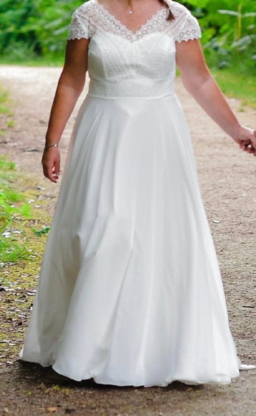 Trouwkleed bohemian style, Kleding | Dames, Ophalen, Zo goed als nieuw, Trouwjurk
