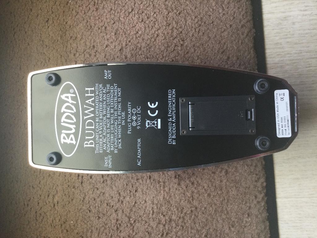 Budda Wah V2 chrome, Enlèvement ou Envoi, Neuf, Wah Wah