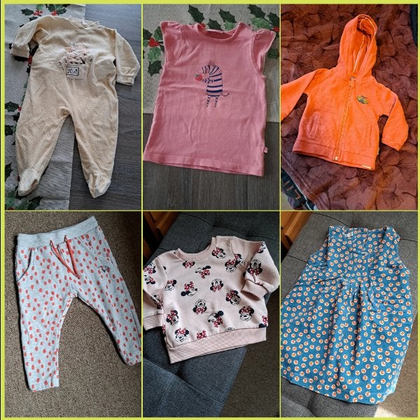 Pakket meisjeskledij - maat 80, Kinderen en Baby's, Ophalen of Verzenden, Zo goed als nieuw, Meisje, Overige typen