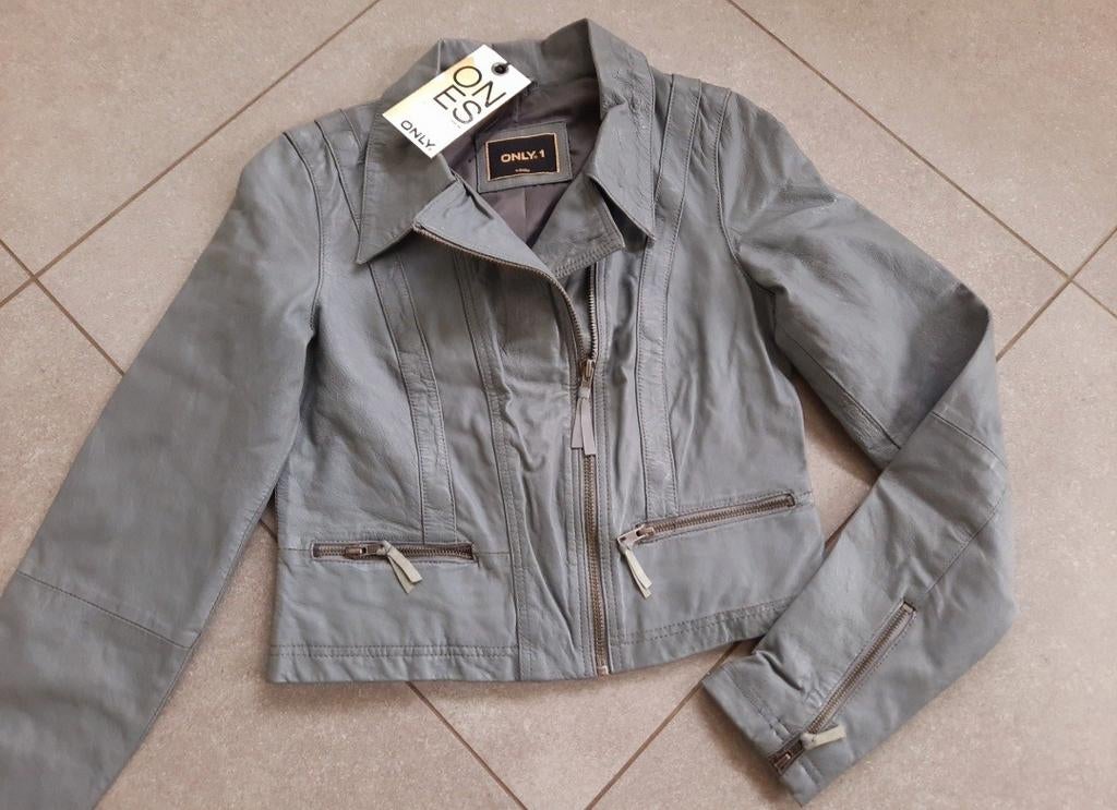 Veste en cuir Only neuve taille xs, Enlèvement ou Envoi