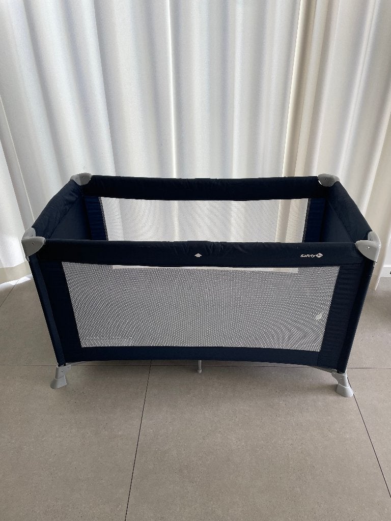 Safety 1st reisbed met hoes in nette staat, Ophalen of Verzenden, Gebruikt, Matras