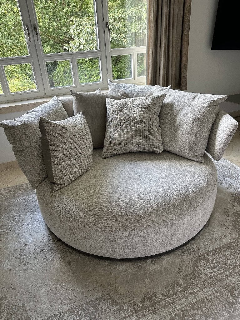 Maxalto loungechair, Ophalen, Zo goed als nieuw, Stof