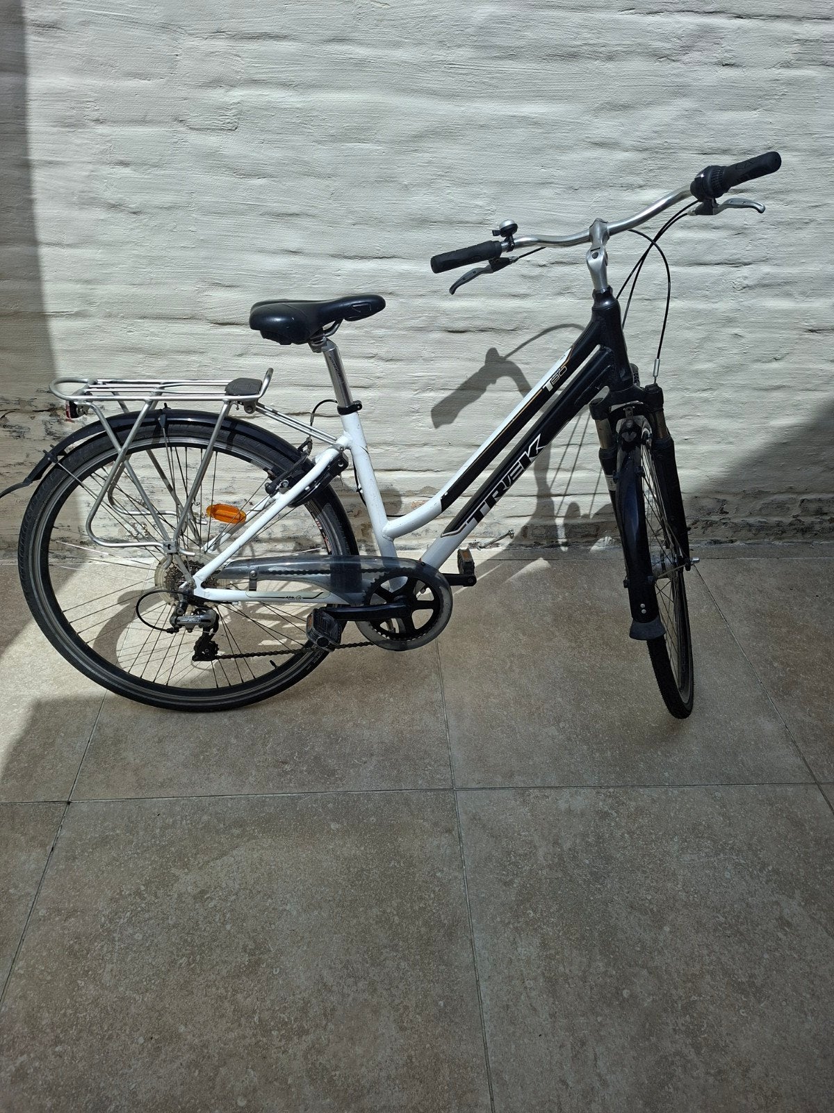 Trek damesfiets, Ophalen
