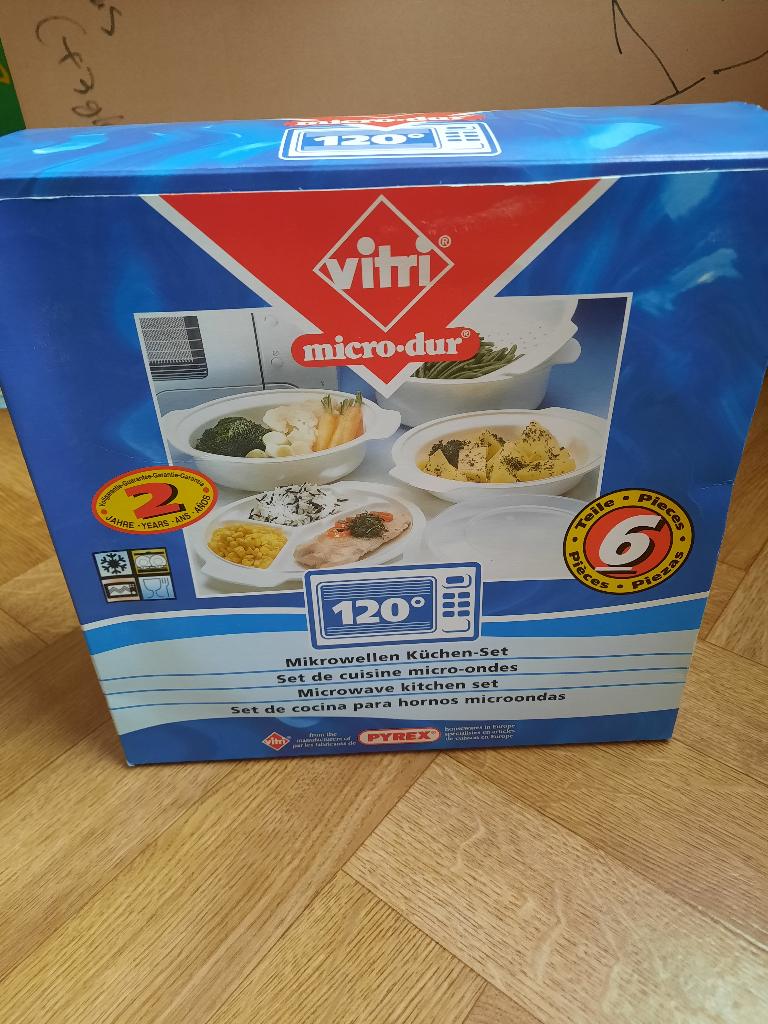 nieuw keukenset voor de microgolfoven 6 stuks , Vitri, Ophalen of Verzenden, Nieuw