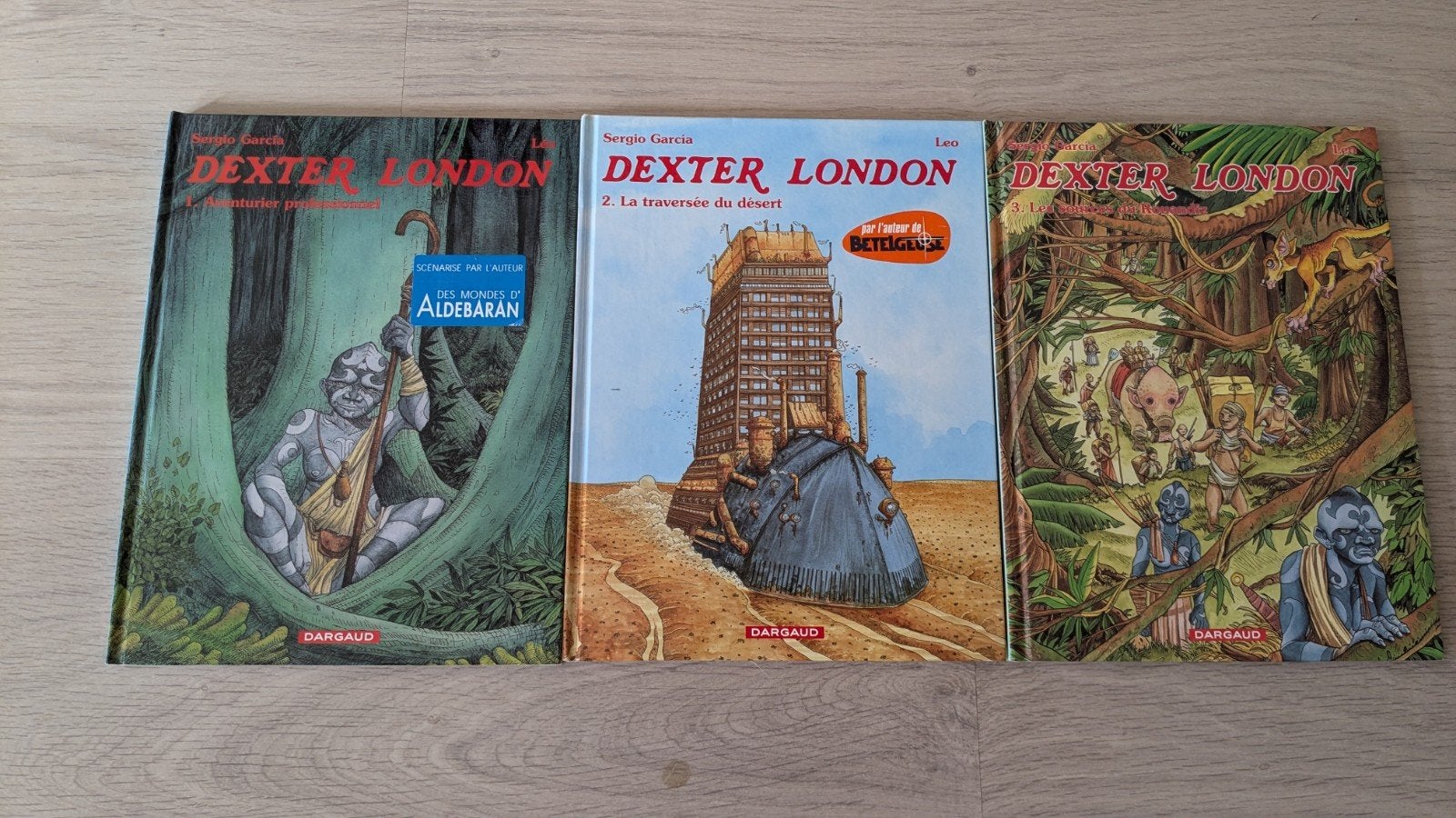 BD Dexter London de Léo et Garcia, Ophalen, Complete serie of reeks, Zo goed als nieuw, Leo.
