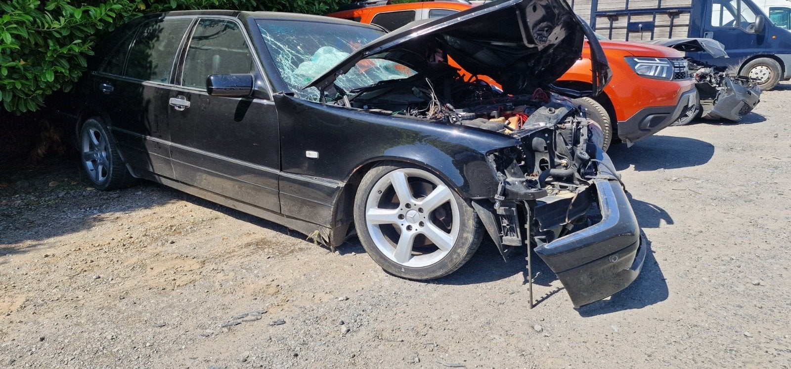 MERCEDES W140 A VOIR  v12 ACCIDENTÉE ET S280, Auto-onderdelen, Ophanging en Onderstel, Oldtimer onderdelen, Gebruikt, Ophalen