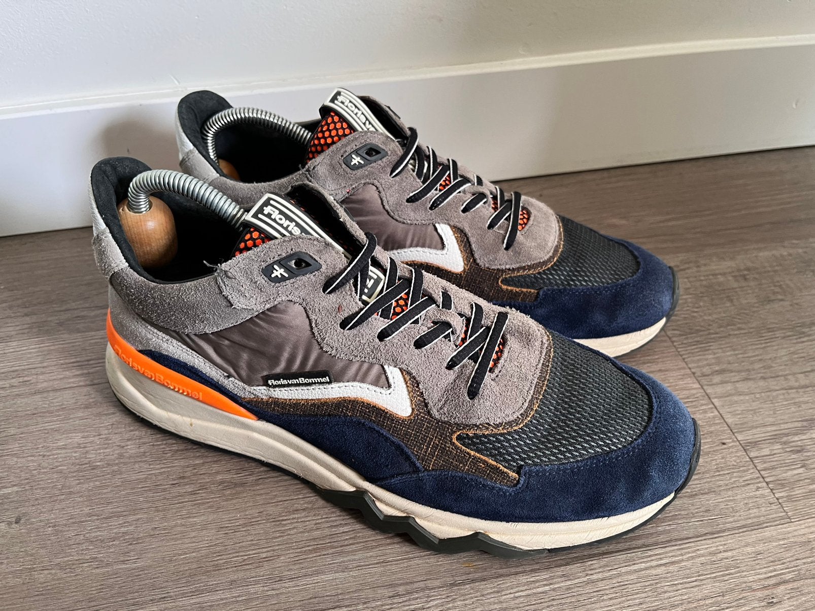 Floris van Bommel de Zager sneakers maat 8 / 42, Kleding | Heren, Overige kleuren, Ophalen of Verzenden, Zo goed als nieuw, Sneakers