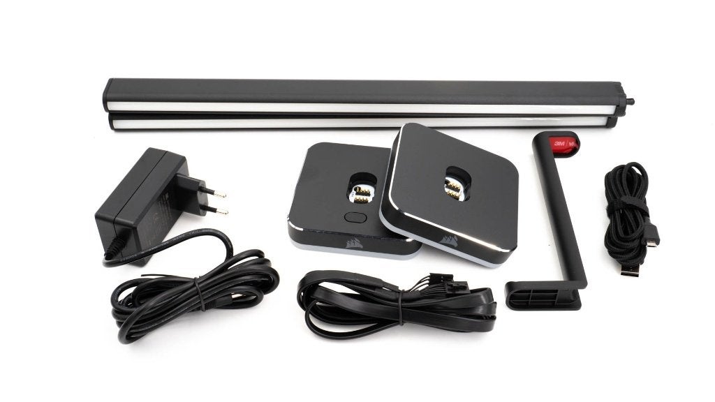 Corsair iCUE LT100 Smart Lighting Towers Starter kit, Gebruikt, Overige merken, Meerkleurig, Overige fittingen
