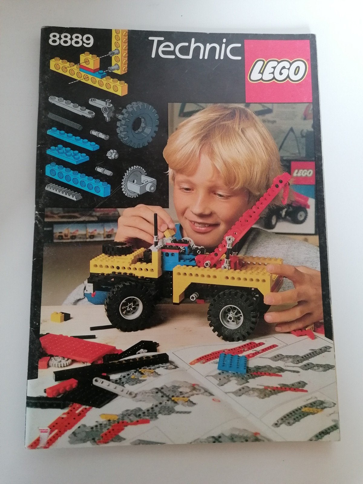 Livre d'idées LEGO Technic 8889 Vintage (1984) - Notice, Enlèvement ou Envoi, Lego, Comme neuf, Technic