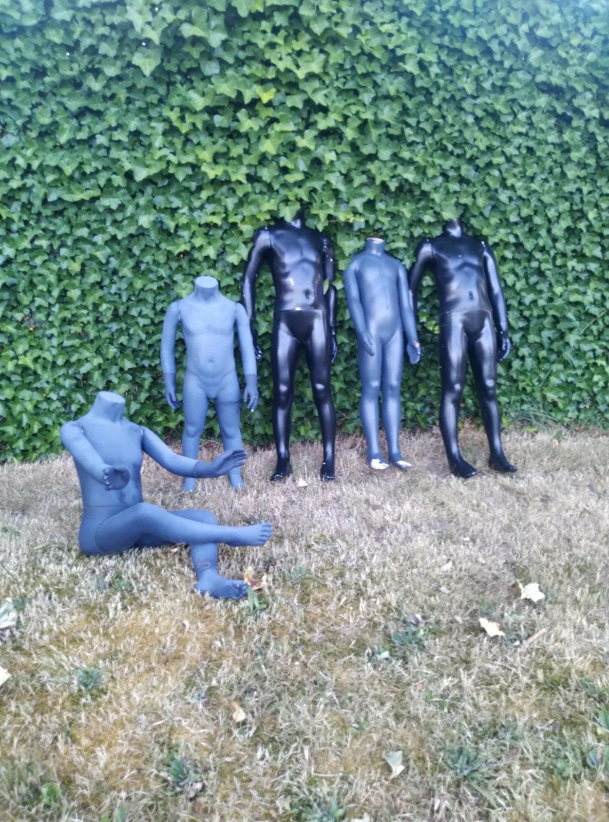 5 paspoppen kinderen, Ophalen