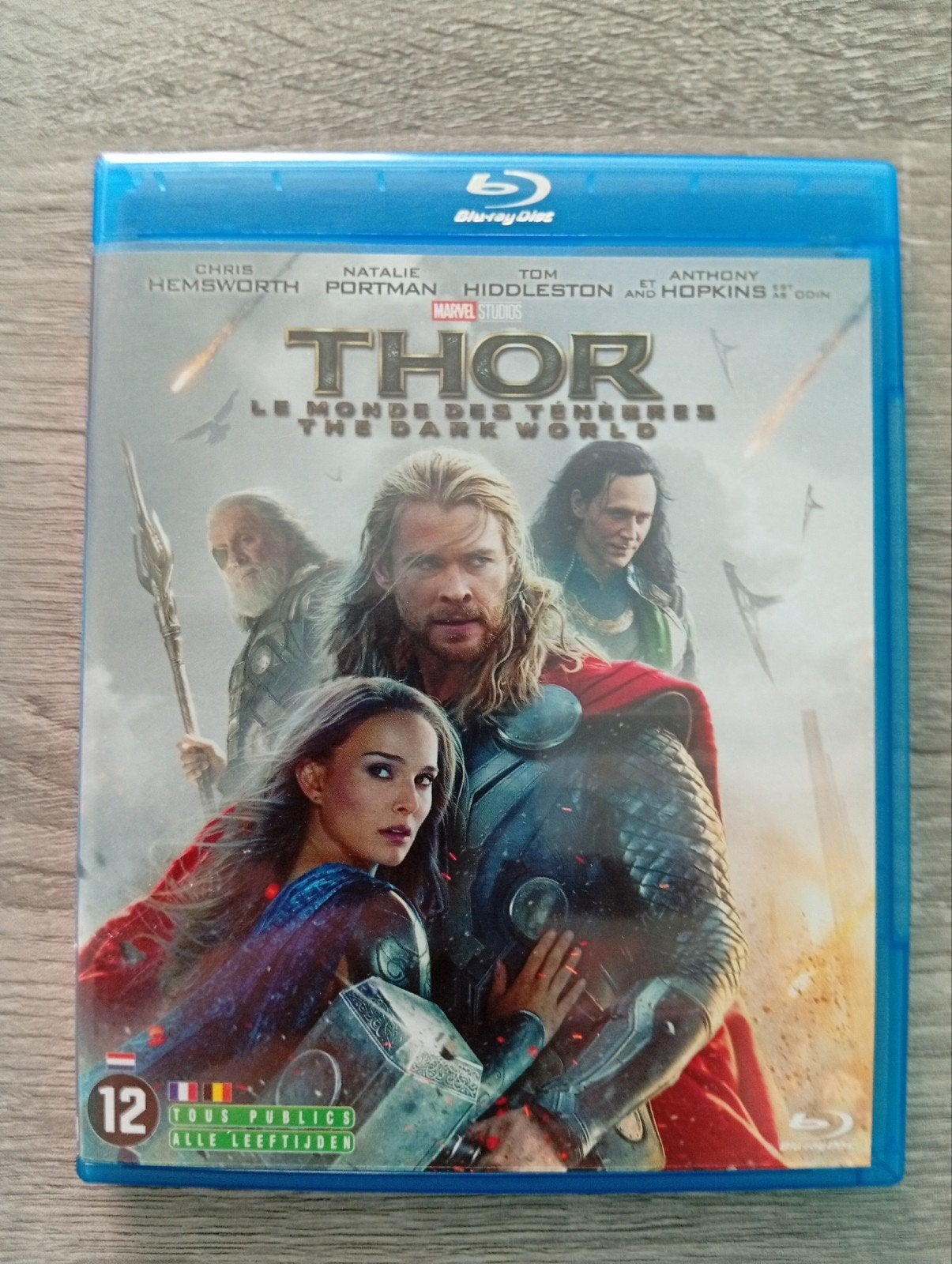 thor the dark world fantasy Blu ray Chris Hemsworth, Inclusief extra's, Alle leeftijden, Nederlands, Film