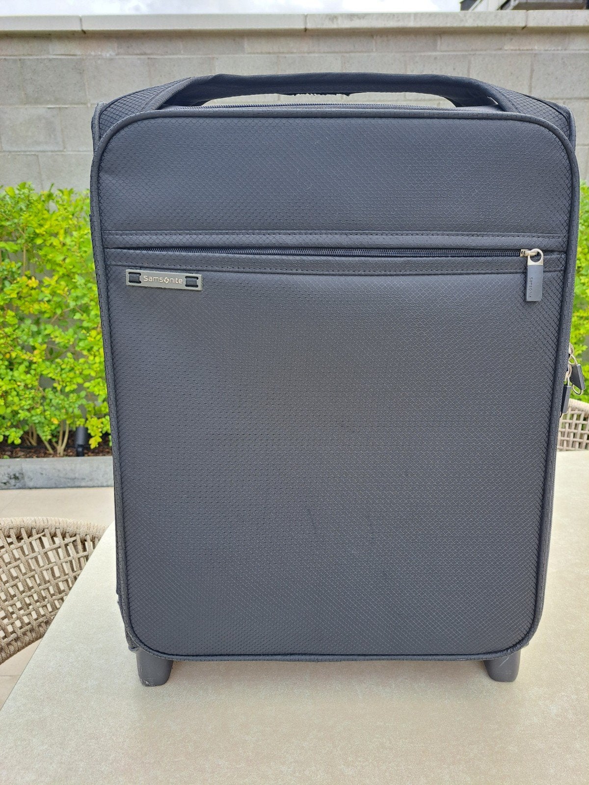 Samsonite handbagage trolley, 35 à 45 cm, Plastique souple, Comme neuf, Enlèvement
