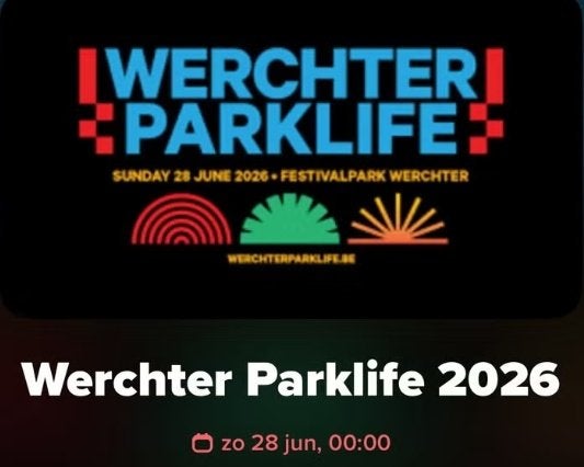 Ticket Werchter Parklife te koop, Tickets & Billets, Événements & Festivals, Une personne