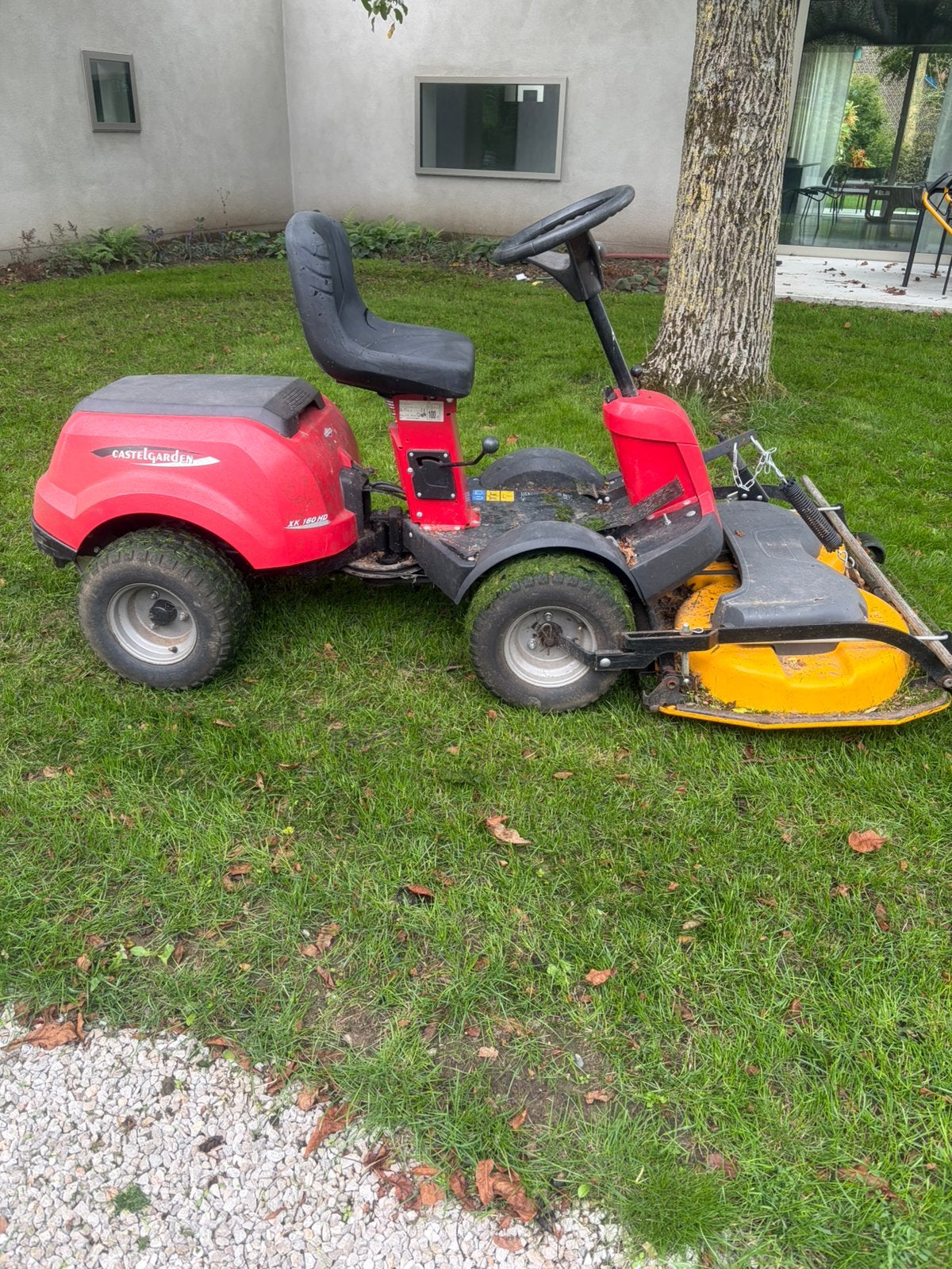 Zitmaaier castelgarden, Tuin en Terras, Ophalen, Gebruikt, Elektrische starter, 90 tot 120 cm
