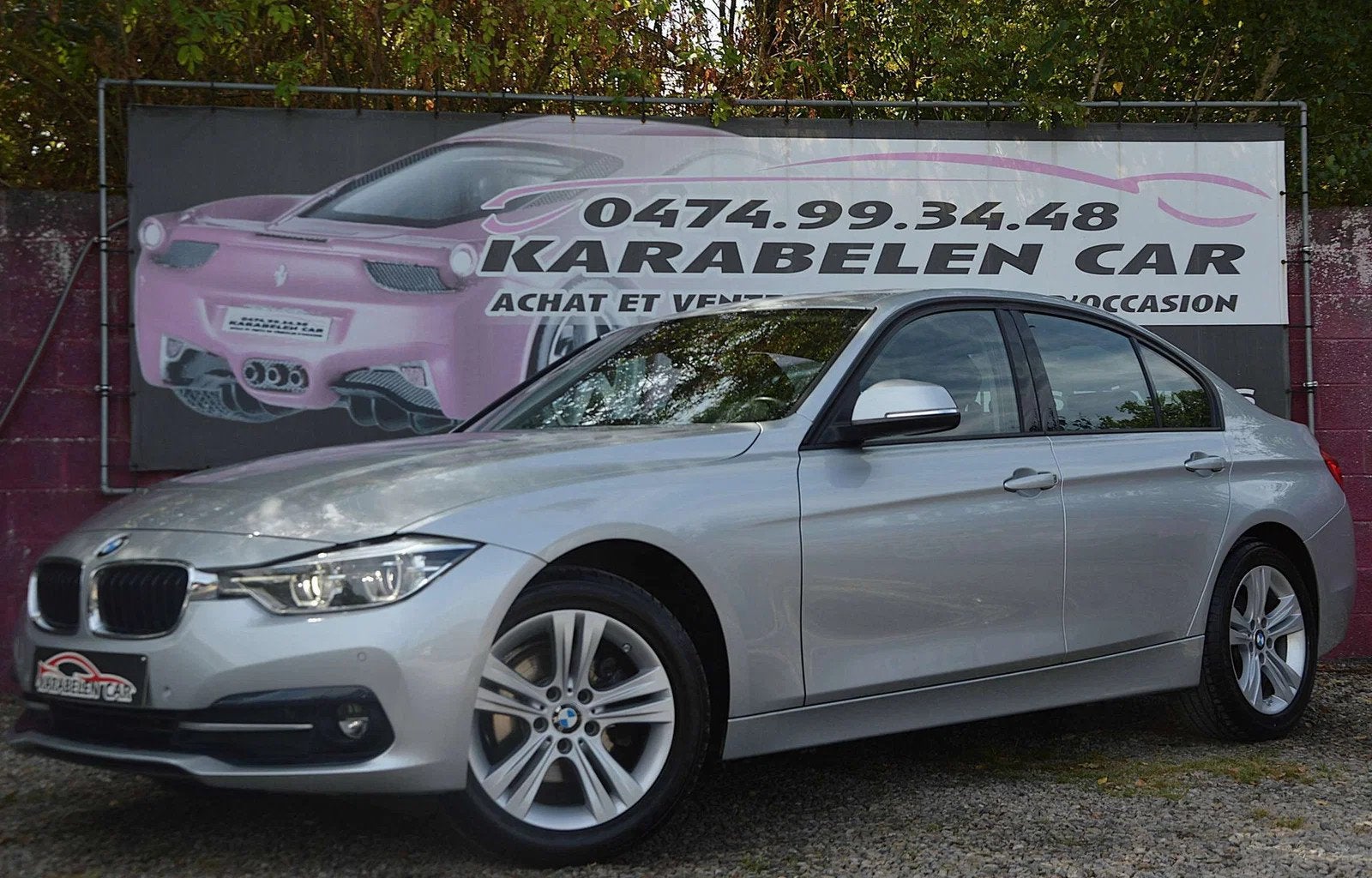 BMW 3 Serie 318 318d Sport NAV SENS AV/AR CLIM CRUIS 85.670K, Auto's, 4 cilinders, Leder, 5 deurs, 150 pk