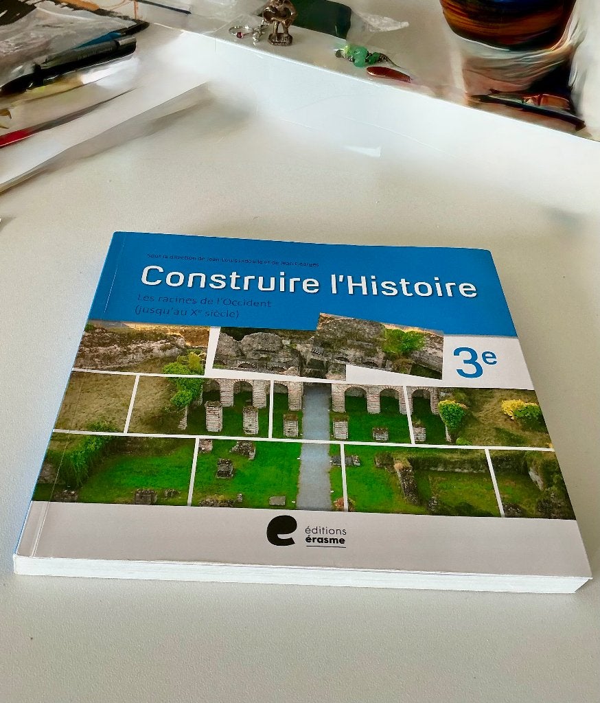 Construire l’Histoire 3e  - Edition Erasme -  TBE, Livres, Livres scolaires, Histoire, Editions erasme, Comme neuf, Enlèvement